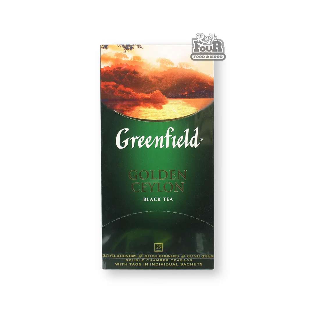 Black tea "Greenfield Golden Ceylon" baikhovy, ceylon 25pcs